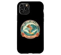 Carcasa para iPhone 11 Pro Si Surf como Una Chica Quiero Algunas Lecciones Surfista Surfing Lindo