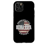 Carcasa para iPhone 11 Pro Sierra Vista Arizona, Bandera Americana Vintage