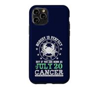 Carcasa para iPhone 11 Pro Signo del Zodiaco Cáncer Julio 20 Horóscopo Astrología Cumpleaños