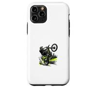 Carcasa para iPhone 11 Pro Silent Speed Wheelie Rider Urban Bike Gráfico
