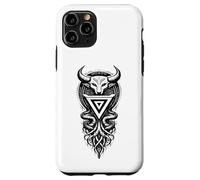 Carcasa para iPhone 11 Pro Símbolo de Veles eslavo Pagano Inframundo Dios Arte