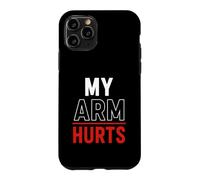 Carcasa para iPhone 11 Pro Simple Funny Gym Workout Quote My Arm Hurts