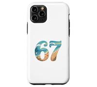 Carcasa para iPhone 11 Pro Six SSix Seven Beach Summer Waves Diversión Niñas Niños Hombres