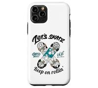 Carcasa para iPhone 11 Pro Skateboarding with Graffiti Style, Skateboard Graphic Design