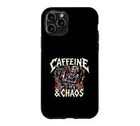 Carcasa para iPhone 11 Pro Skeleton Nurse Caffeine & Chaos Night Shift