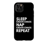 Carcasa para iPhone 11 Pro Sleep Nap Create Caos Repeat Lover