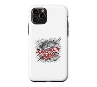 Carcasa para iPhone 11 Pro Smallmouth Bass River Monster te enganchó para Pescar