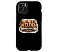 Carcasa para iPhone 11 Pro Soldador Jubilado bajo Nueva dirección pide a su Esposa Detalles Diversión