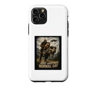 Carcasa para iPhone 11 Pro Solo Otro día Normal | Retro Bigfoot Capibara T-Rex