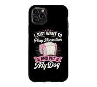 Carcasa para iPhone 11 Pro Solo Quiero Tocar el acordeón y acariciar a mi Perro
