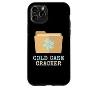Carcasa para iPhone 11 Pro Solucionador de Archivos de Casos de Cold Case Cracker Investigator Detective