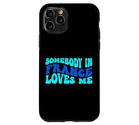 Carcasa para iPhone 11 Pro Somebody in France Loves Me Modern Boho Vibe