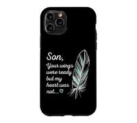 Carcasa para iPhone 11 Pro Son Wings were Ready by My Heart Not Memorial