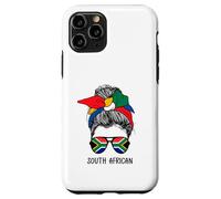 Carcasa para iPhone 11 Pro South African Girl South African Heritage South Africa Flag