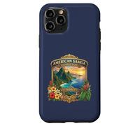 Carcasa para iPhone 11 Pro Souvenir de la Isla del Pacífico Sur del Parque Nacional Sam
