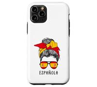 Carcasa para iPhone 11 Pro Spanish Española Girl Spanish Heritage Spain Flag