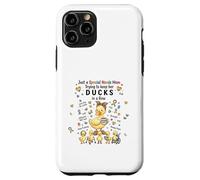 Carcasa para iPhone 11 Pro Special Needs Mom Autism Caregivers Cute Mama Duck