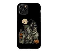 Carcasa para iPhone 11 Pro Spooky Szn Zombie Girl Selfie Divertido Halloween