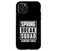 Carcasa para iPhone 11 Pro Spring Break Squad Cancún 2026 - Viaje Chicas Vacaciones en la Playa