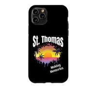 Carcasa para iPhone 11 Pro St Thomas Making Memories Matching Familia Vacaciones Playa