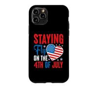 Carcasa para iPhone 11 Pro Staying Fly on The 4th of July Toddler Happy 4th of July