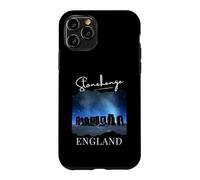 Carcasa para iPhone 11 Pro Stonehenge by Night Tourist Travel Souvenir Gran Bretaña Reino Unido