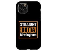 Carcasa para iPhone 11 Pro Straight Outta Birmingham Alabama USA Retro Envejecido