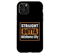 Carcasa para iPhone 11 Pro Straight Outta Oklahoma City, Oklahoma, EE. UU., Retro Envejecido