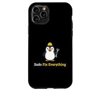 Carcasa para iPhone 11 Pro Sudo Fix Everything Linux Administrador Programador del Sistema