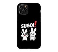 Carcasa para iPhone 11 Pro Sugoi! Funny Chibi Anime Bunny Kawaii Manga Comedia