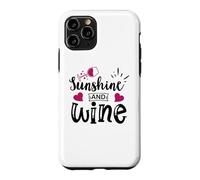 Carcasa para iPhone 11 Pro Sunshine & Wine Book Club Merch,Read Between The Wines Women