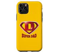 Carcasa para iPhone 11 Pro Super Dad Shield tee Shirt, Happy Father's Day, Best Father