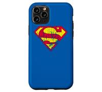 Carcasa para iPhone 11 Pro Superman Classic Yello & Red Logo Distressed