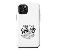 Carcasa para iPhone 11 Pro Surf Beach Graphic Surfer Gift Coastal Surfing Lover