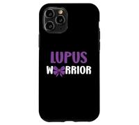 Carcasa para iPhone 11 Pro Survivor Fighter Purple Support Awareness Warrior Lupus