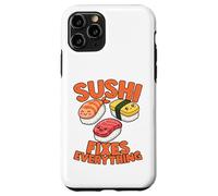 Carcasa para iPhone 11 Pro Sushi Divertido lo arregla Todo Amante de la Comida