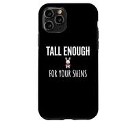 Carcasa para iPhone 11 Pro Tall Enough for Your Shins Cute Bunny Rabbit Boxing