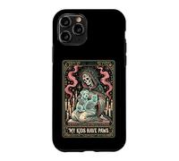 Carcasa para iPhone 11 Pro Tarjeta de Tarot para Amantes de Las Mascotas con diseño de Esqueleto de My Kids Have