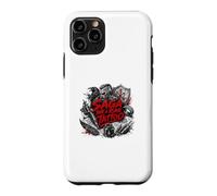 Carcasa para iPhone 11 Pro Tatuaje De Tinta Y Runa Saga Viking Norse Raven
