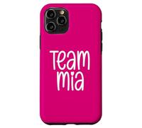 Carcasa para iPhone 11 Pro Team MIA Girls Nombre Deportes Hija Nieta Mamá