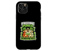 Carcasa para iPhone 11 Pro Team Punch Monkey Día de San Patricio Lucky Shenanigan Monkey