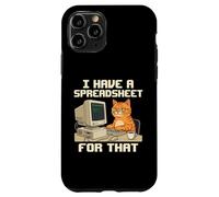 Carcasa para iPhone 11 Pro Tengo una Hoja de cálculo para Ese Propietario de Gato Contable