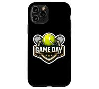 Carcasa para iPhone 11 Pro Tenis Game Day Fan Lover Lindo Jugador Entrenador Espectador Cita