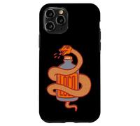 Carcasa para iPhone 11 Pro Tequila Mezcal Serpiente Gusano Dia De Los Muertos Día De Los Muertos