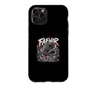 Carcasa para iPhone 11 Pro Tesoro de Runa vikinga dragón nórdico Fafnir