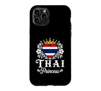 Carcasa para iPhone 11 Pro Thai Princess Thailand Flag Proud Thai Girl