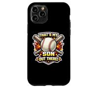 Carcasa para iPhone 11 Pro That's My Son out There Orgulloso Baseball Dad Padre Mamá Mamá