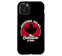 Carcasa para iPhone 11 Pro The Canadian Is Here Canada Flag Vintage Symbol Home Pride
