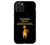 Carcasa para iPhone 11 Pro The Definition of Chocolat with Funny Yellow Rubber Chicken