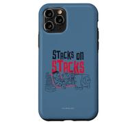 Carcasa para iPhone 11 Pro The Flintstones Fred Barney Stacks on Stacks